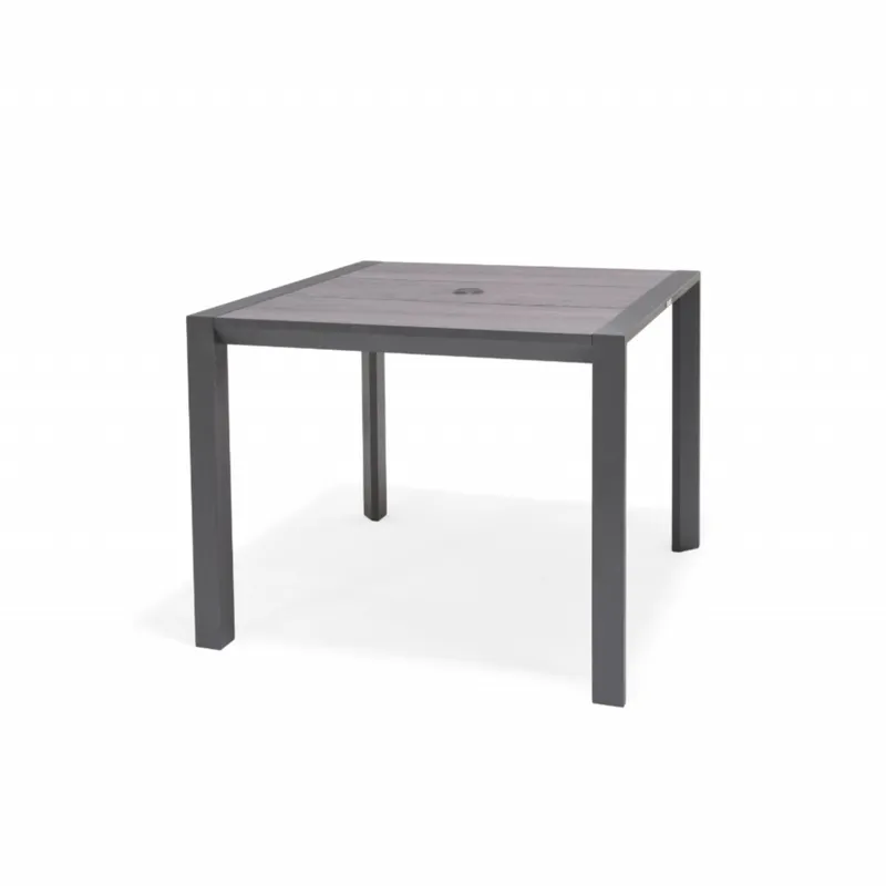 Mesa de Jardín - 90x90 cm - Urbanite - Gris en Gris - Muebles para el exterior, Uruguay | Rústico Hogar