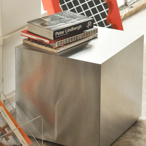 M10 — cubo inox en Default Title - Mesas de luz, Uruguay | Funlo Project