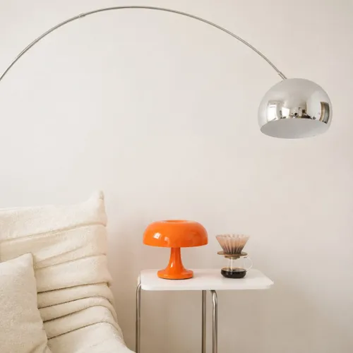 Luminaria Mushroom Inalámbrica en Naranja - Lámparas de mesa, Uruguay | Samic