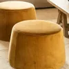 PUFF MILANO - TERCIOPELO ORO en Mostaza - Butacas, banquetas y puffs, Uruguay | La Iberica, vista 1 de 6