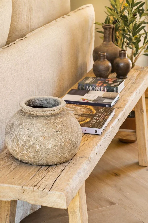 BANCO ISIDRO - OLMO - 1.83 X 35 en Madera natural - Butacas, banquetas y puffs, Uruguay | La Iberica, vista 2