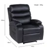 Sillon reclinable 1 cuerpo en Negro - Sillones y sofás, Uruguay | La Cueva Muebles, vista 3 de 10