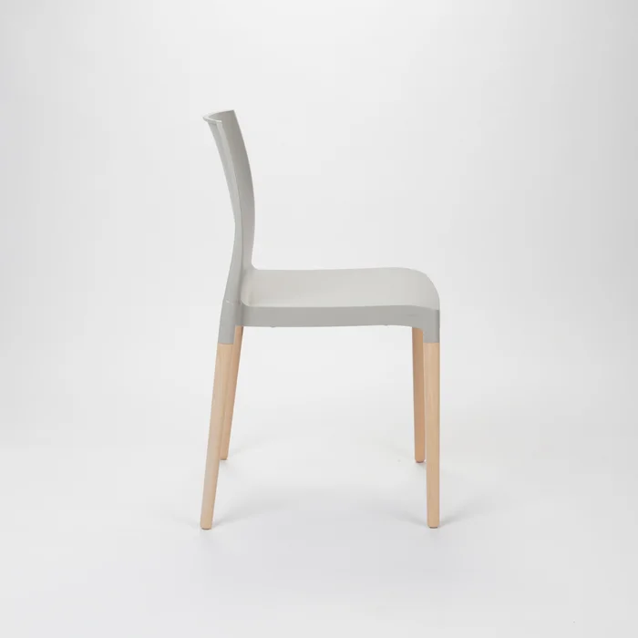 Silla CHLOE Gris en Gris - Sillas, Uruguay | Viasono, vista 2
