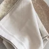 SERVILLETA LISO BEIGE Y CRUDO 50X50 en Beige - Textiles, Uruguay | Sentido Jose Ignacio, vista 1 de 5