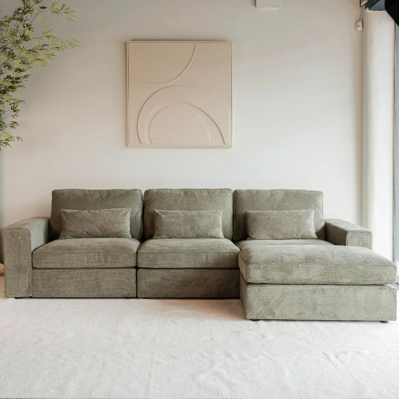 Sofá Treviso / Verde Oliva en Verde - Sillones y sofás, Uruguay | Fábrica Italiana, vista 4