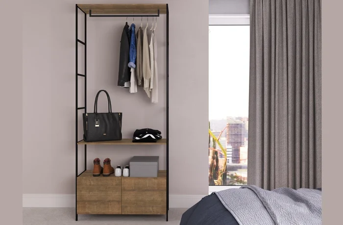 Clothes rack Steel Quadra 27812 - Bibliotecas, Uruguay | World Vigo