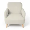 Butaca Vera - Arena Melange en Madera natural - Sillones y sofás, Uruguay | Indian, vista 1 de 4
