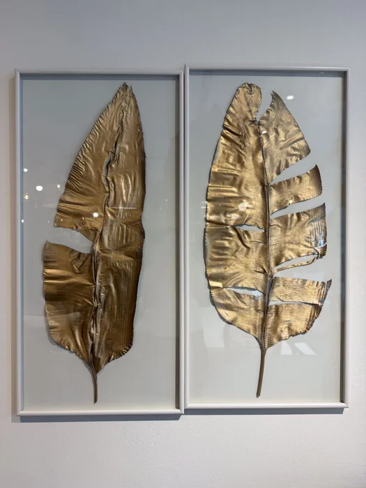 Cuadro hoja dorada grande en Dorado - Muebles, Uruguay | FMB