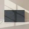Cómoda 6 Cajones Mdf Gris Americano Plus en Gris - Cómodas, Uruguay | Divino, vista 1 de 3