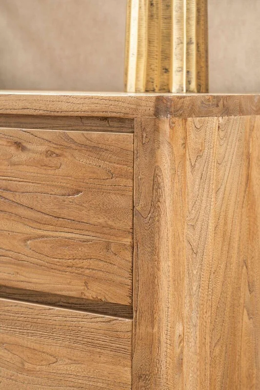 COMODA LUNA - OLMO MACIZO en Madera natural - Cómodas, Uruguay | La Iberica, vista 11