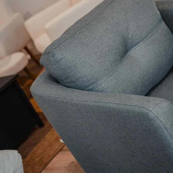 Sillon Poltrona 1 Cuerpo Trinidad - Gris Oscuro en Gris - Sillones y sofás, Uruguay | Ecowood, vista 3
