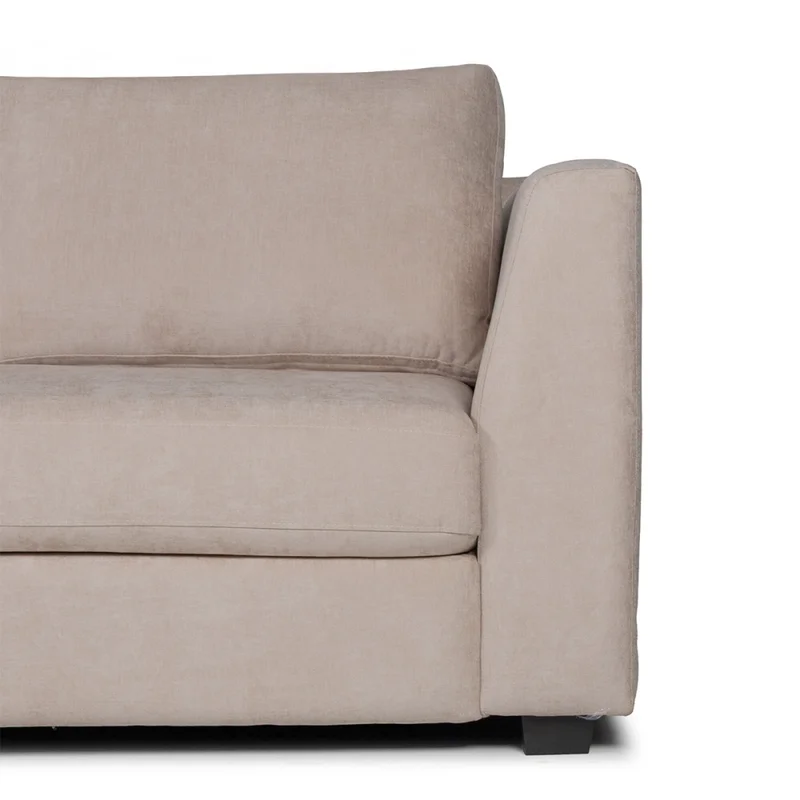 Rinconera Lotus - Tela Microfibra - Chaise Izquierdo - 12072 (Beige) en Beige - Sillones y sofás, Uruguay | Nyr, vista 4