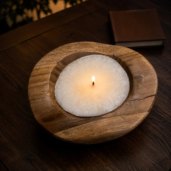 Vela en Madera G en Madera natural - Decoración, Uruguay | Camino a Casa, vista 2