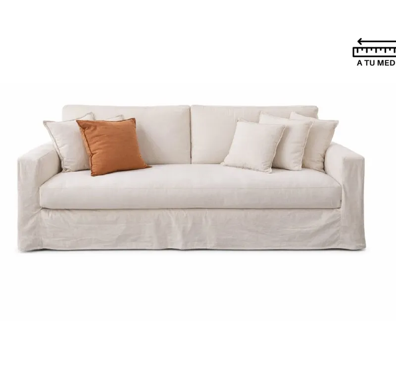 Sofá 2 cps Desenfundable 1.60m en Beige - Sillones y sofás, Uruguay | Finkel