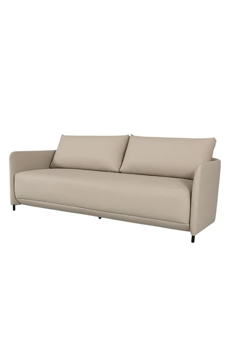 SOFA AFAGO 210X83X78CM TELA SIMIL CUERO C3149 - Sillones y sofás, Uruguay | Vinibel, vista 2