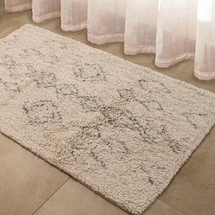 Alfombra Natural Algodón 70×120 en Beige - Alfombras, Uruguay | Tiendas Montevideo