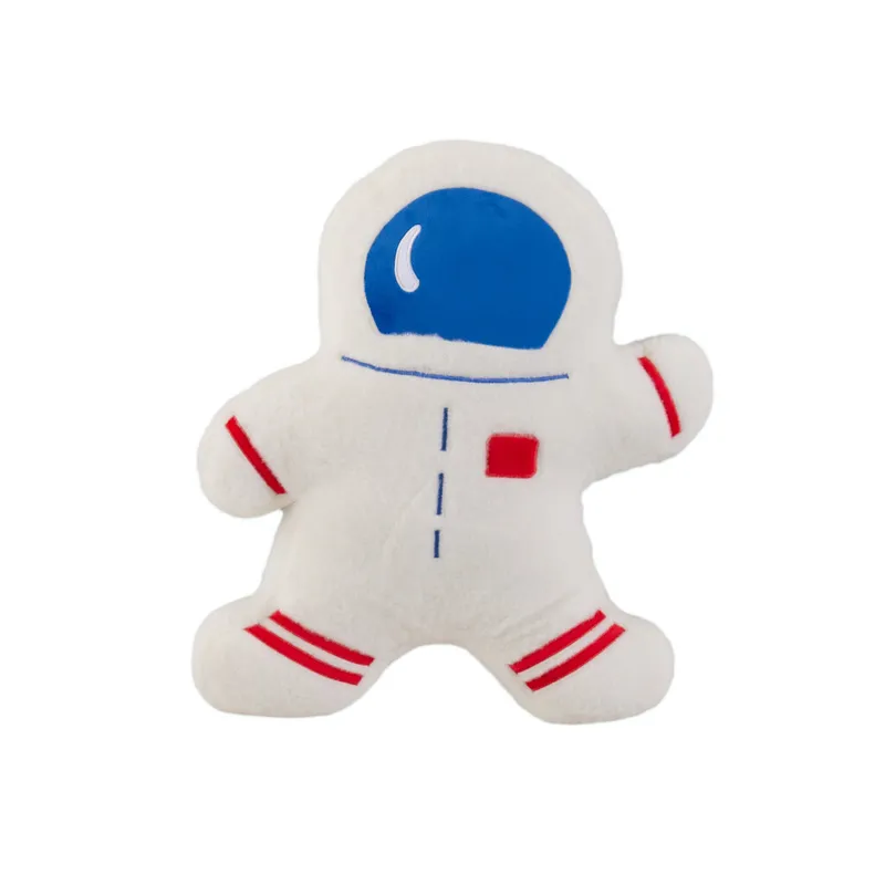 Almohadón Peluche Algodon Blanco Astronauta en Blanco - Textiles, Uruguay | Divino
