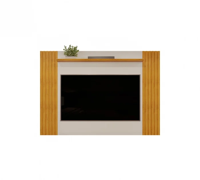 Panel para TV Agnes - Terminación Bali/Cedro en Marrón - Muebles para TV, Uruguay | Rústico Hogar