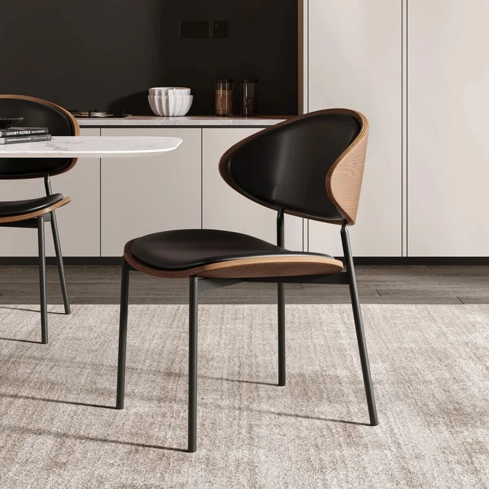 Silla Eames | EN EXHIBICION en Negro - Sillas, Uruguay | Samic, vista 2