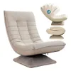 Sillon Reclinable Giratorio Aberdeen - Beige en Beige - Sillones y sofás, Uruguay | La Cueva Muebles, vista 7 de 7