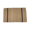 ALFOMBRA RECT. LINEAS SEAGRASS 80X50CM BICOLOR en Multicolor - Textiles, Uruguay | Decohogar, vista 1 de 3