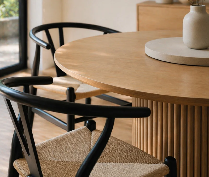 Silla Wishbone - Black en Negro - Sillas, Uruguay | Samic, vista 4