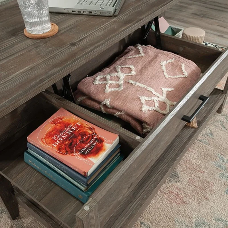 Mesa Ratona Articulada 4V Sauder en Negro - Mesas de living, Uruguay | Ecowood, vista 4