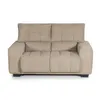 Sofa 2 Cuerpos Sillon Juego De Living Tapizado En Tela en Marrón - Sillones y sofás, Uruguay | Soy Hogar, vista 1 de 8