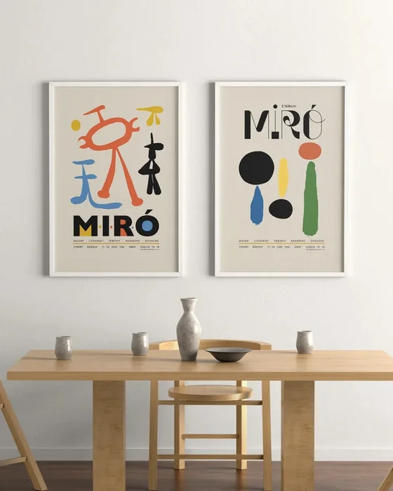 Joan Miró - Parler Seul en Multicolor - Láminas, Uruguay | La Cuadrería, vista 2