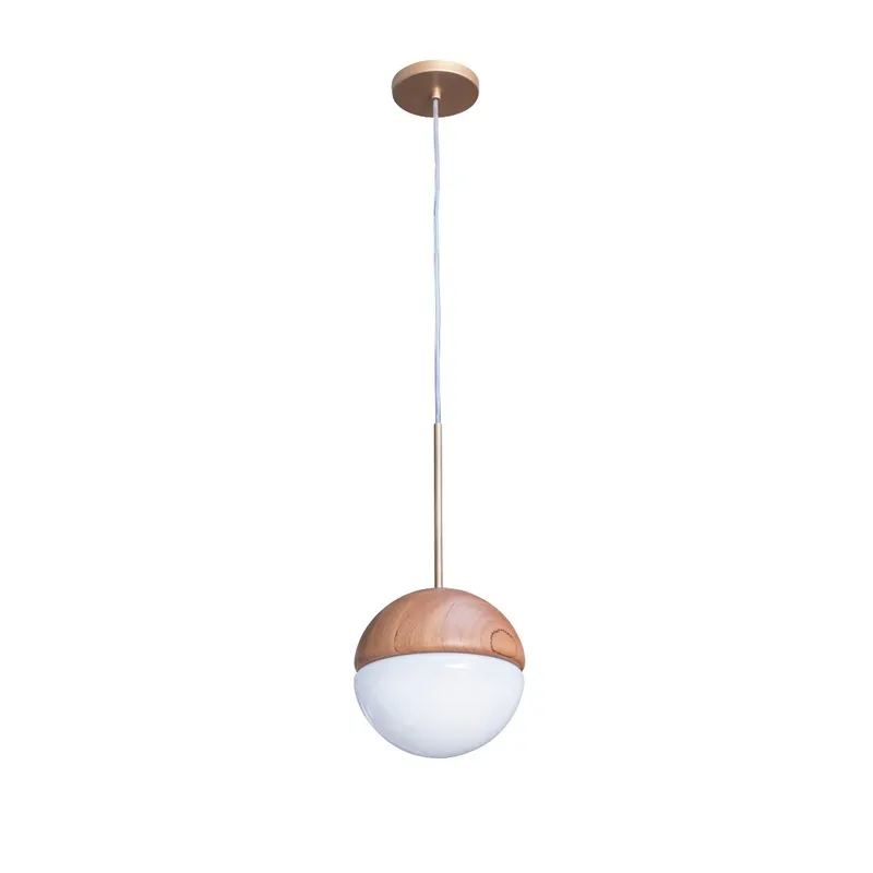 Lámpara Colgante Sintonia Especial en Madera natural - Lámparas colgantes, Uruguay | Berna home
