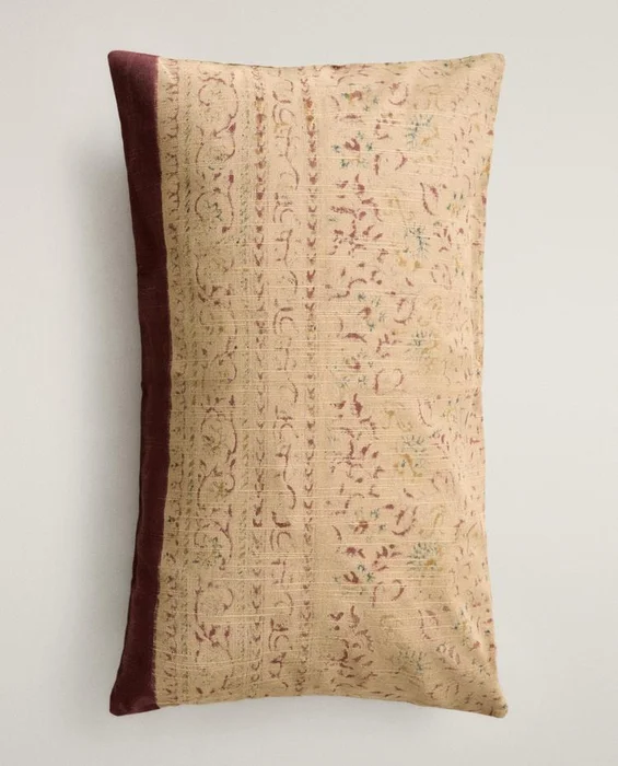 FUNDA COJÍN BLOCK PRINT - Textiles, Uruguay | Zara Home, vista 4
