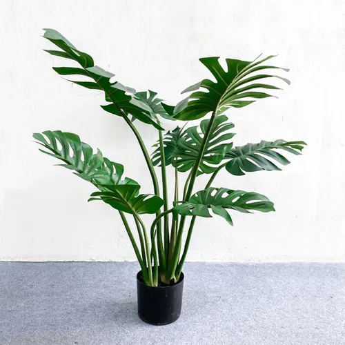 Planta Monstera (Esqueleto de Caballo) Artificial - Macetas, Uruguay | Alta Gracia Deco