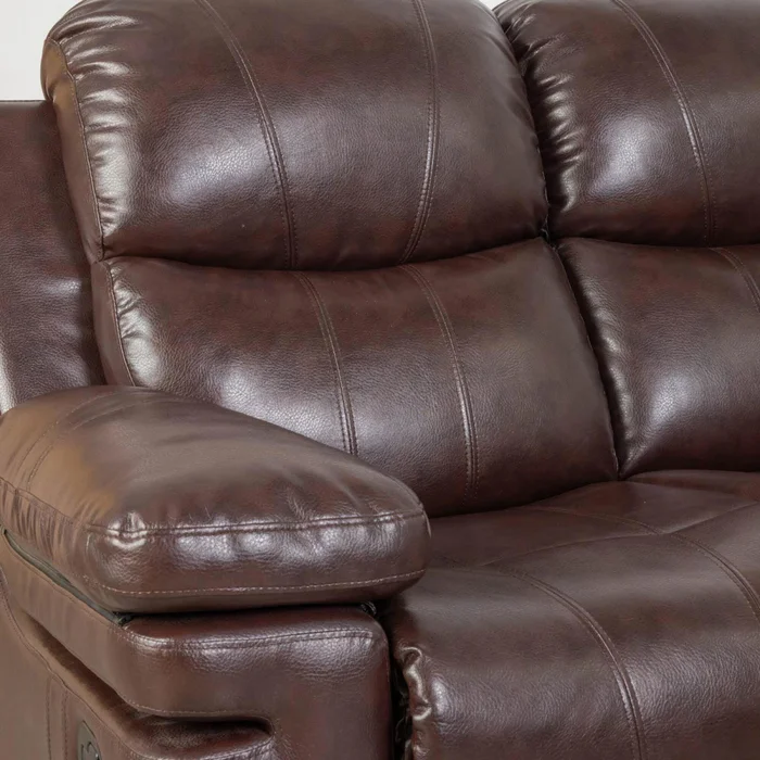 Sillón Reclinable 2 Cuerpos Pu Marron Mr2138 Choc. en Marrón - Sillones y sofás, Uruguay | Divino, vista 4