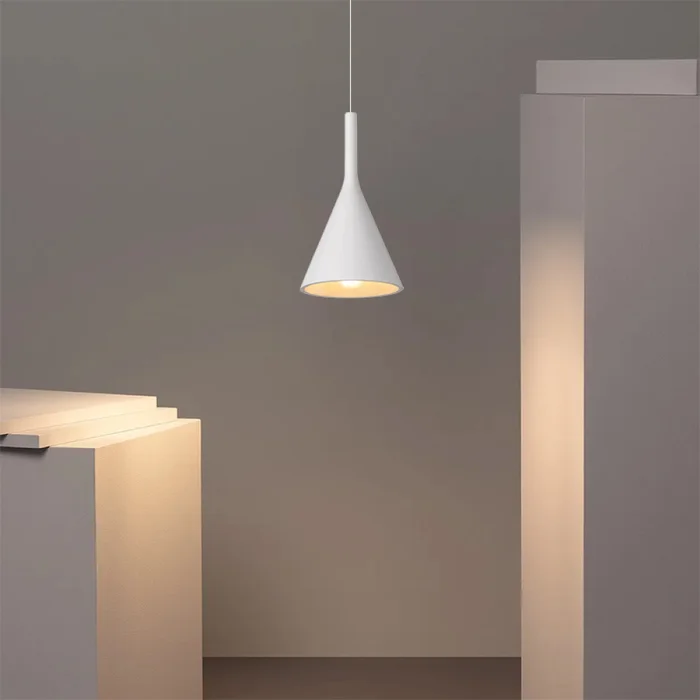 Lámpara Colgante Galapagos Blanco ø 15 cm en Blanco - Lámparas colgantes, Uruguay | Serlux, vista 3