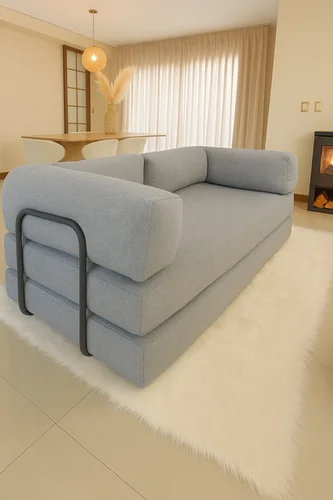 Sofá Teddy - Hydroproof (tonos grises) en Gris - Sillones y sofás, Uruguay | Bloop Home, vista 7