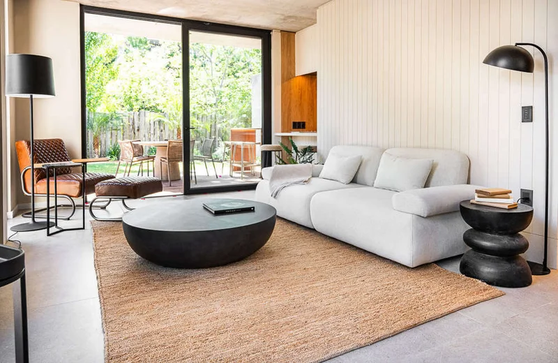 SILLON FOA - LINO ANTIMANCHAS - 2.20 MTS en Blanco - Sillones y sofás, Uruguay | La Iberica, vista 12