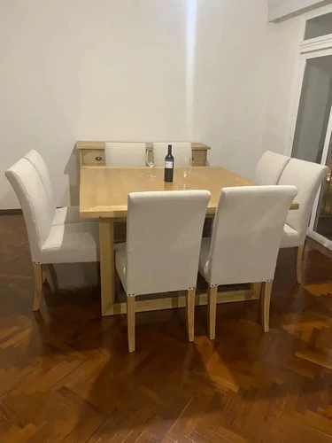 Juego Comedor Cuadrado 8 Sillas 140x140 Mesa Monaco Ozark A Eleccion en A Eleccion - Mesas de comedor, Uruguay | Ozark Home, vista 3