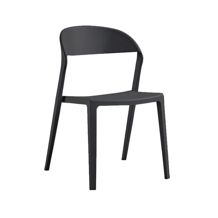 Silla Linna en Negro - Sillas, Uruguay | Seppia