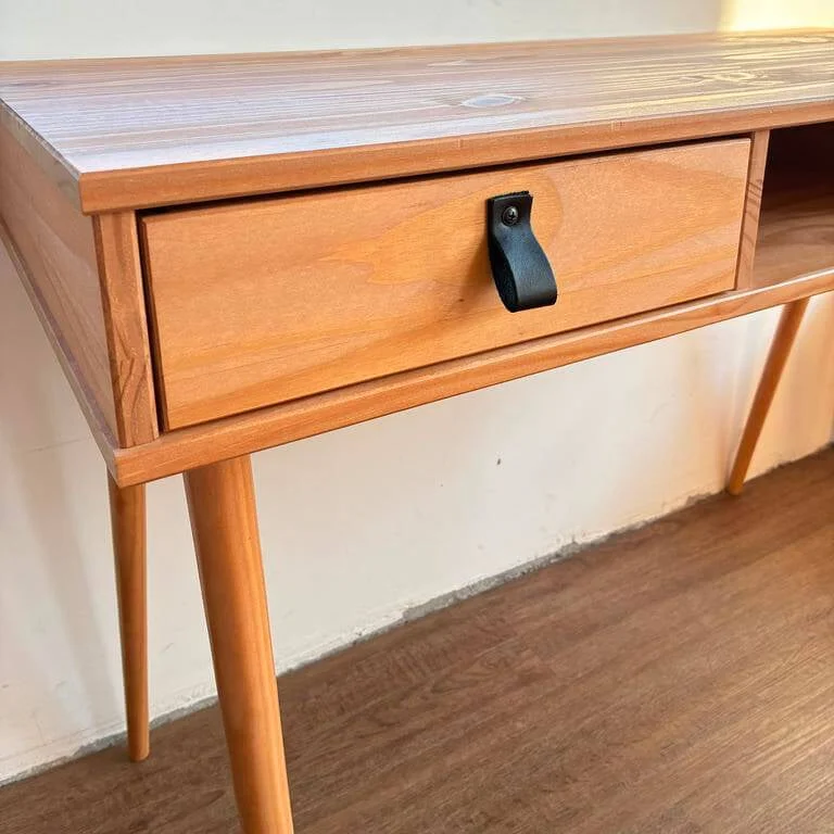 Escritorio 110cm Retro Milan - Madera Maciza en Madera natural - Escritorios, Uruguay | Balton, vista 5