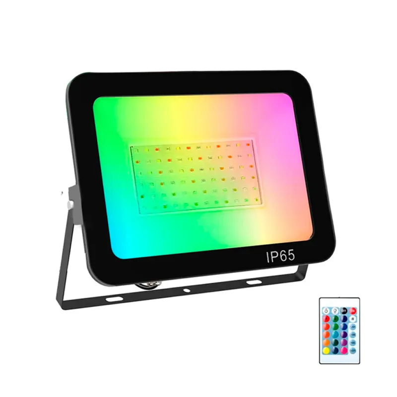 Proyector LED Apple RGB 100W en Negro - Lámparas colgantes, Uruguay | Serlux