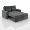 Sillon Sofa Cama 2 Cuerpos Retractil Y Reclinable en Gris - Sillones y sofás, Uruguay | Soy Hogar, vista 2