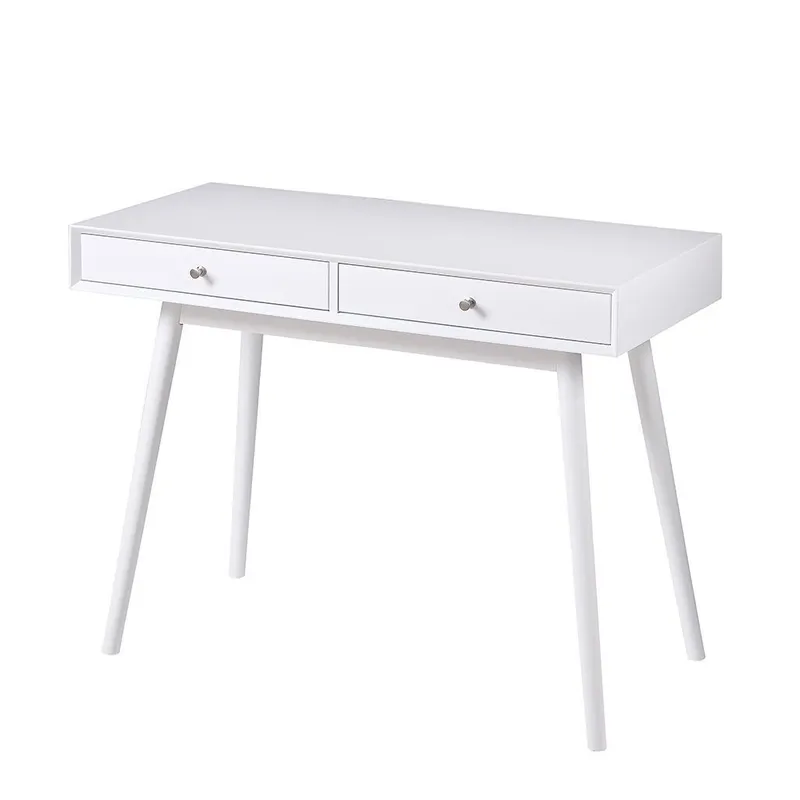 ESCRITORIO C/ 2 CAJONES MDF BLANCO. 100X48X76CM - Mesas de comedor, Uruguay | Decohogar