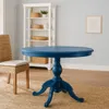 MESA DE COMEDOR FRANCESCA Azul en Azul - Mesas de comedor, Uruguay | Viasono, vista 1 de 5