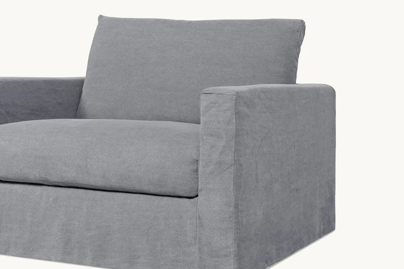 Butaca con funda Lia en Gris - Sillones y sofás, Uruguay | Pieza Clave, vista 4