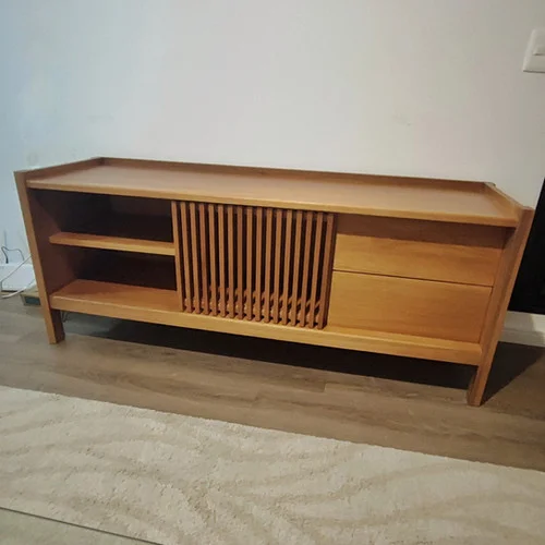 Rack Sidecar en Madera natural - Muebles para TV, Uruguay | Decoquadra, vista 7
