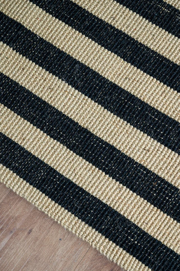 ALFOMBRA MUMBAI JUTE 200X300 NATURAL BLACK en Negro - Alfombras, Uruguay | Vinibel, vista 2