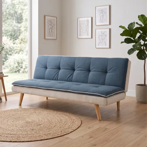 Sillon cama Ciro - Azul en Azul - Sillones y sofás, Uruguay | Rústico Hogar