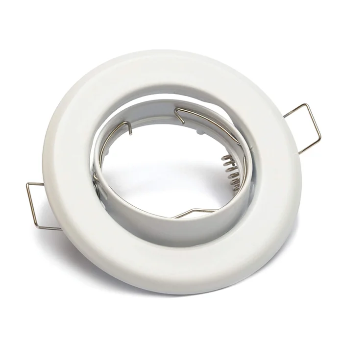 Aro Premium de Empotrar Movil para Dicroica Blanco en Blanco - Lámparas colgantes, Uruguay | Serlux