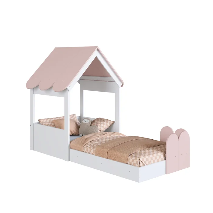 Cama Gretel – Rosado - Dormitorio, Uruguay | RM Muebles y Deco, vista 5