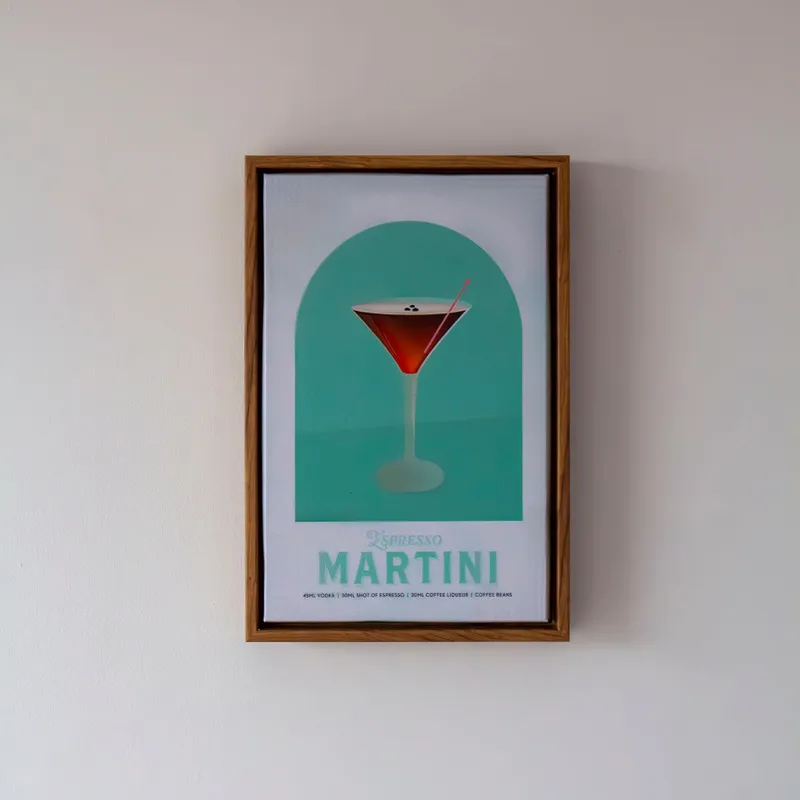 lámina espresso martini - Decoración de pared, Uruguay | Proyecto Forma